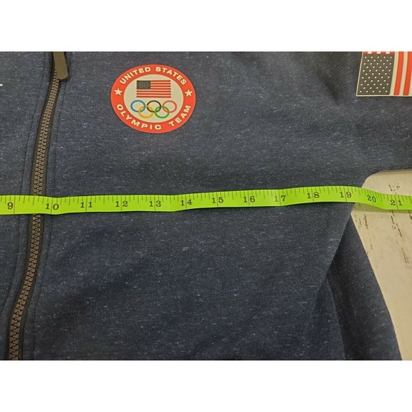 Nike OLYMPIC USA Tech Fleece Jacket Women's Small Tall 806996 473 OBSIDIAN - Picture 3 of 6